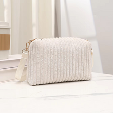 Load image into Gallery viewer, Plaid Fluffy Shoulder Bag for Everyday City Style