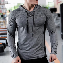 Load image into Gallery viewer, Mens Fitness Tracksuit Hoodie and Joggers Set for Running Gym and Training