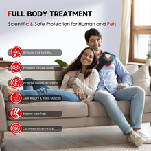Load image into Gallery viewer, Red & Infrared LED Slimming Belt with Heat Therapy – 60 Light Beads, 850nm & 660nm Wavelengths