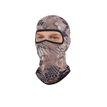 Load image into Gallery viewer, Camo Print Neck Gaiter Face Mask Balaclava for Cycling, Motorcycle, and Outdoor Sports