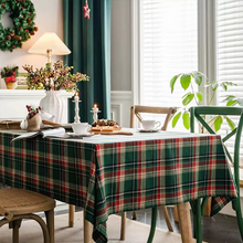 Load image into Gallery viewer, Classic Checkered Tablecloth for Kitchen, Weddings, Holidays, and Outdoor Picnics