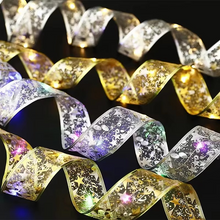 Load image into Gallery viewer, Christmas Ribbon Fairy Lights for Tree and Home Decorations