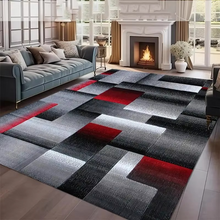 Load image into Gallery viewer, Elegant Nordic-Inspired Geometric Area Rug