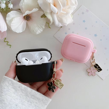 Load image into Gallery viewer, Simple Silicone Flower Pendant AirPods Case Cover