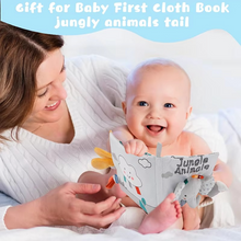 Load image into Gallery viewer, Soft 3D Cloth Baby Book with High Contrast Sensory Pages for Early Learning and Stroller Play