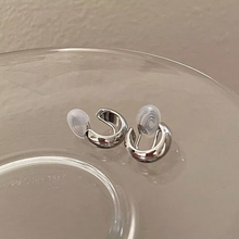 Load image into Gallery viewer, Gold Round Cuff Earrings for Women