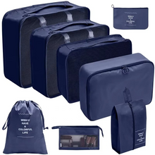 Load image into Gallery viewer, Travel Organizer Packing Cube Set for Luggage and Wardrobe Storage
