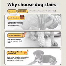 Load image into Gallery viewer, Dog Bone Shaped Pet Stairs for Sofa and Bed, Joint Safety Steps for Small and Senior Dogs