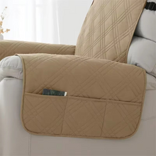 Load image into Gallery viewer, Waterproof Recliner Cover, Anti-Slip Furniture Protector for Pets and Kids, 1 Seater Armchair Slipcover