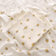 Load image into Gallery viewer, Soft Cotton Muslin Baby Swaddle Blanket for Newborns 39x39in
