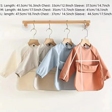 Load image into Gallery viewer, Waterproof Long Sleeve Toddler Art & Feeding Smock