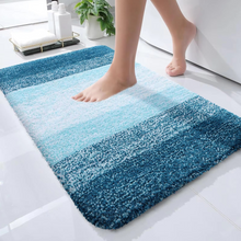 Load image into Gallery viewer, Extra Soft Absorbent Microfiber Bathroom Rug Mat Non Slip Plush Shaggy Bath Carpet