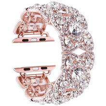 Load image into Gallery viewer, Diamond Metal Wristband Compatible with Apple Watch