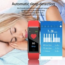 Load image into Gallery viewer, Waterproof Fitness Smart Watch with Heart Rate and Blood Pressure Tracking for Men and Women
