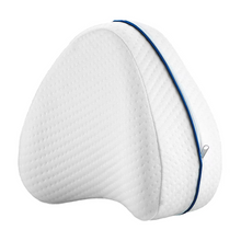 Load image into Gallery viewer, White Replacement Pillowcases for Leg Contour Pillows, Soft Washable Zipper Covers, 2 Pack