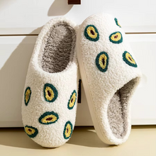 Load image into Gallery viewer, Cozy Fruit Cartoon Women’s Slippers - Warm Cotton Indoor Non‑Slip Comfort Shoes