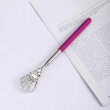 Load image into Gallery viewer, Stainless Steel Telescoping Back Scratcher and Massager for People and Pets