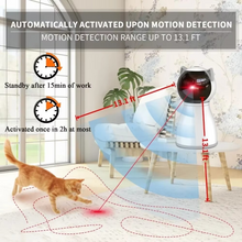 Load image into Gallery viewer, Cat Interactive Laser Toy – Motion-Activated Hunting Fun for Indoor Cats