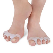 Load image into Gallery viewer, Soft Silicone Toe Separators for Bunion Relief and Alignment, 1 Pair