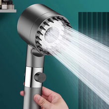 Load image into Gallery viewer, High Pressure 3-Mode Shower Head with Built-In Filter and Massage Brush