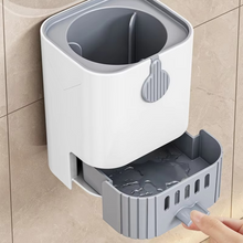 Load image into Gallery viewer, Wall-Mounted Flexi-Handle Toilet Brush with Modern Holder