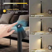 Load image into Gallery viewer, USB Rechargeable LED Table Lamp with Adjustable Brightness for Desk and Night Use