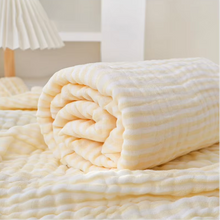 Load image into Gallery viewer, Premium 6-Layer Muslin Cotton & Bamboo Blend Baby Swaddle Blanket
