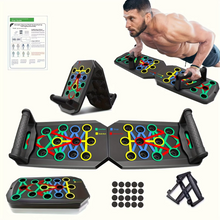 Load image into Gallery viewer, Portable Foldable Push-Up Board for Full-Body Strength Training