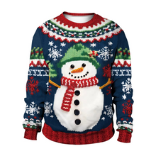 Load image into Gallery viewer, Cozy Unisex Christmas Sweater Loose Fit Holiday Knit