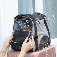 Load image into Gallery viewer, Soft-Sided Pet Carrier with Breathable Mesh for Small Dogs and Cats
