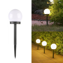 Load image into Gallery viewer, Solar LED Round Ball Light for Outdoor Garden and Yard Decoration