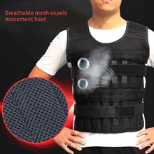 Load image into Gallery viewer, Adjustable Weighted Training Vest for Boxing Running and Fitness