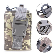Load image into Gallery viewer, Tactical 600D MOLLE Radio Pouch Walkie Talkie Holder Waist Carry Case