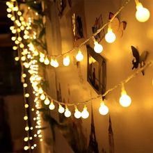 Load image into Gallery viewer, Christmas Light String with Candy Cane Santa and Snowman Decorative Lamps for Holiday Home Décor