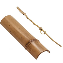 Load image into Gallery viewer, Natural Bamboo Tea Scoop and Needle Set for Traditional Tea Ceremony
