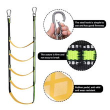 Load image into Gallery viewer, Portable Nylon Rope Boat Ladder for Easy Boarding