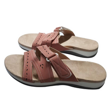 Load image into Gallery viewer, Women's Orthopedic Comfy Summer Sandals with Hook and Loop Strap