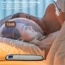 Load image into Gallery viewer, Bone Conduction Bluetooth 5.0 Wireless Speaker, Portable Stereo Soundbar for Under Pillow Relaxation and Better Sleep