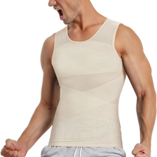 Load image into Gallery viewer, Men's Compression Tank Top for Firm Core Support