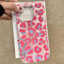 Load image into Gallery viewer, Leopard Print Vortex Pattern Shockproof Silicone Phone Case