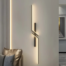 Load image into Gallery viewer, Sleek LED Strip Wall Sconce for Modern Home Decor