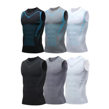 Load image into Gallery viewer, Men's Compression Tank Top Sleeveless Quick Dry Workout Shirt