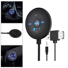 Load image into Gallery viewer, 2-in-1 Bluetooth 5.0 Car Player with FM Transmitter, AUX Input, 500mAh Battery, 5V Input, Compatible with Phones and Tablets