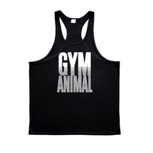 Load image into Gallery viewer, Men's Muscle Fit Cotton Stringer Tank Top