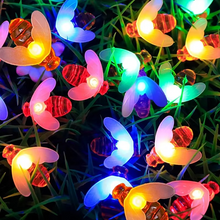Load image into Gallery viewer, Enchanting Solar-Powered Bee String Lights with Multiple Modes