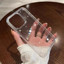 Load image into Gallery viewer, Luxury Bling Glitter Clear Phone Case Shockproof Transparent Soft Cover