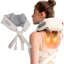 Load image into Gallery viewer, Wireless Neck and Shoulder Massager with Deep-Kneading for Back and Cervical Relief