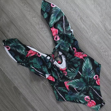 Load image into Gallery viewer, Women's Ruffle One Piece Push Up Swimsuit