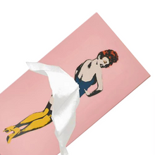 Load image into Gallery viewer, Retro Rectangular Facial Tissue Box Case for Vanity, Countertop, or Nightstand