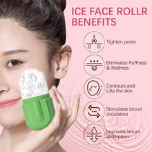 Load image into Gallery viewer, Facial Ice Roller Cold Compress and Beauty Massage Tool